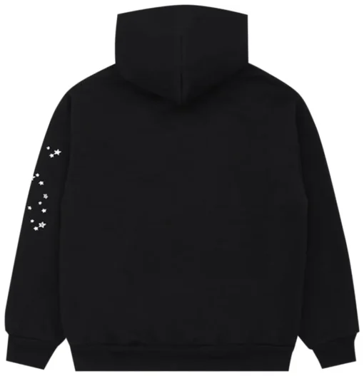Sp5der OG Web Hoodie Black - Image 2
