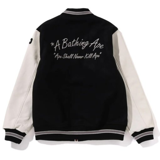 A Bathing Ape Bape Varsity Jacket - Image 2
