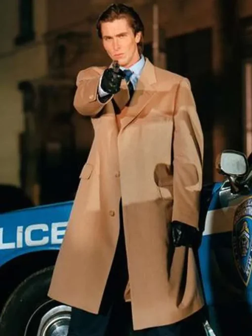 Christian Bale American Psycho Trench Coat