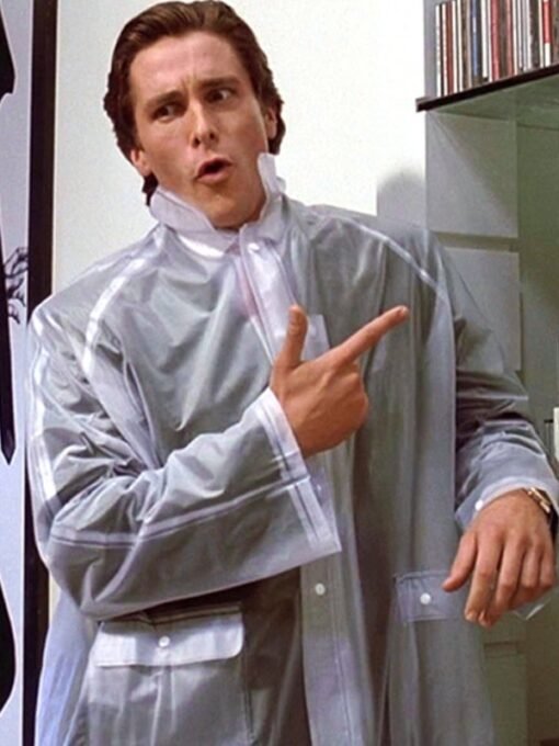 American Psycho Patrick Bateman Raincoat - Image 4
