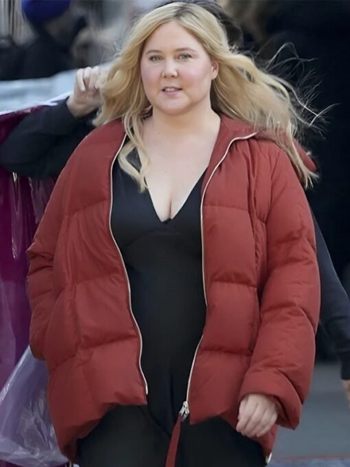 Amy Schumer Kinda Pregnant Puffer Jacket - Image 3
