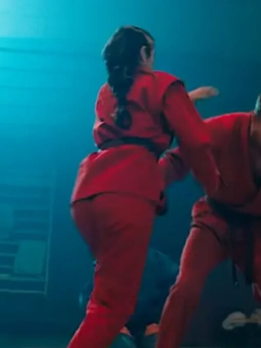 Ballerina 2025 Ana De Armas Red Costume - Image 2