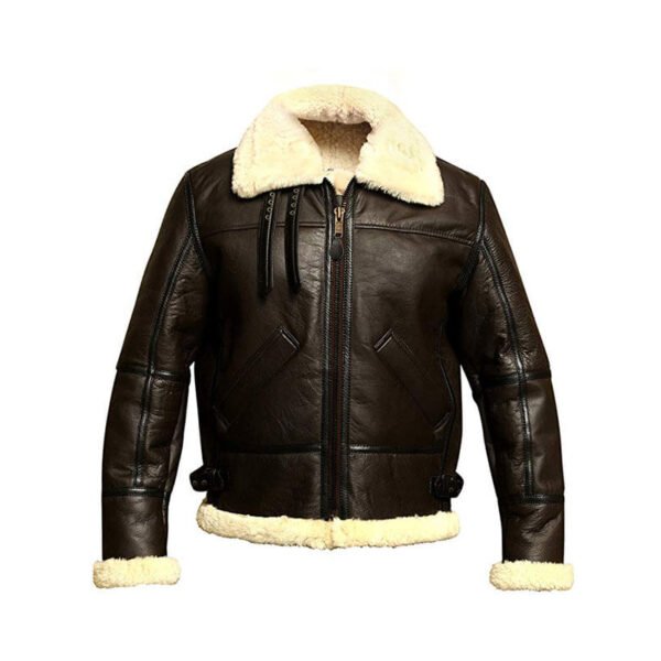 B3 Bomber Aviator Leather Jacket
