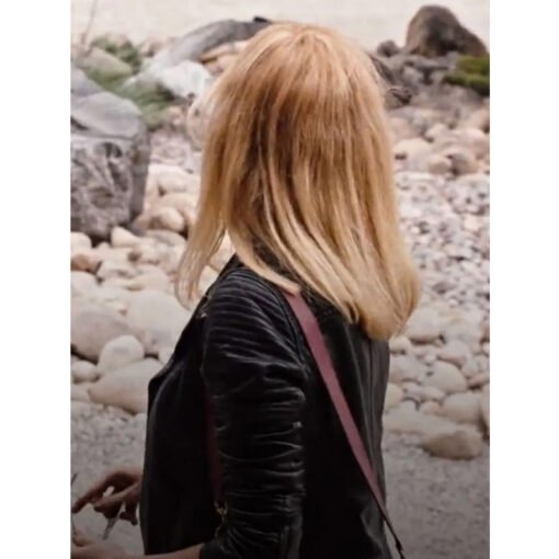 Beth Dutton Yellowstone Black Leather Jacket - Image 2
