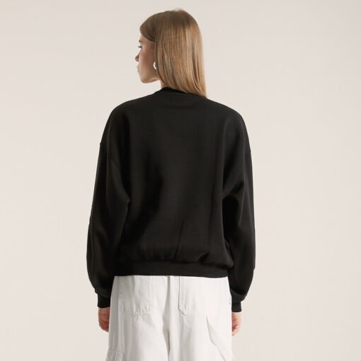 Black Oversized Sweatshirt - Image 5