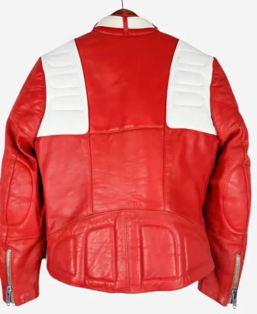 Kristen Stewart Charlie’s Angels Red Leather Jacket - Image 3