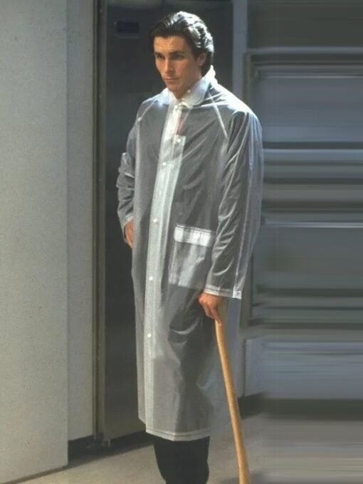 American Psycho Patrick Bateman Raincoat - Image 3