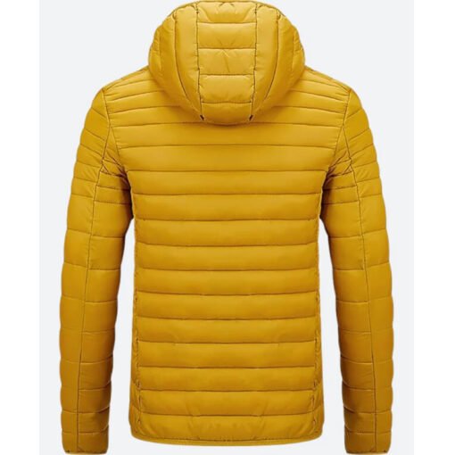 Craig T. Nelson Green and Gold Puffer Jacket - Image 3