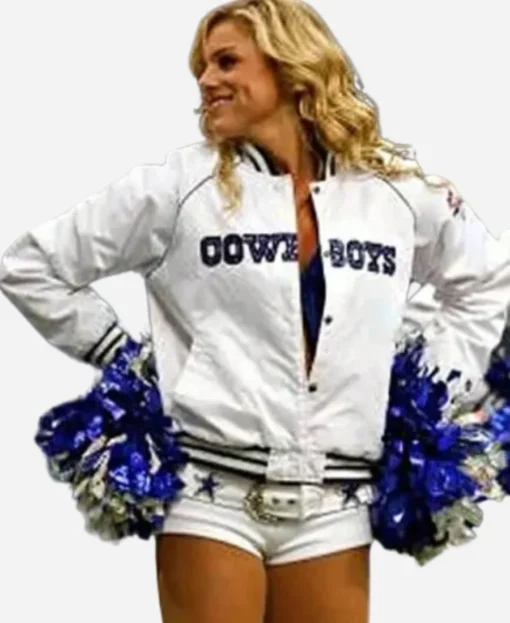 Dallas Cowboys Cheerleaders Varsity Jacket - Image 4