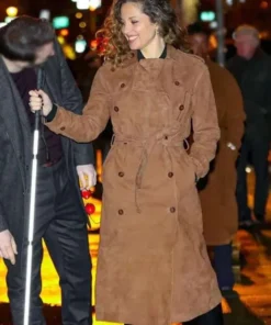 Margarita Levieva Daredevil Born Again Brown Coat