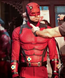 Matt Murdock Daredevil Born Again Red Costume Jacket