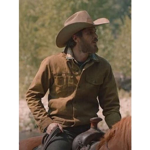 Dave Annable Yellowstone Brown Jacket - Image 2