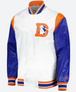Denver Broncos Throwback Warm Up Pitch Jacket