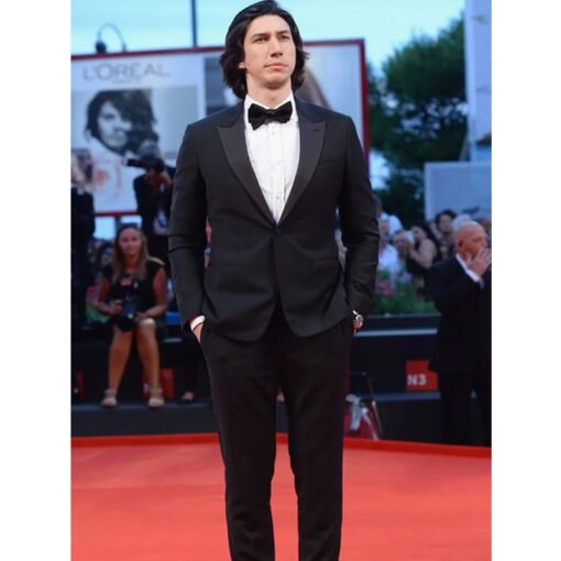Ferrari Movie Premiere Adam Driver Black Suit - Image 3