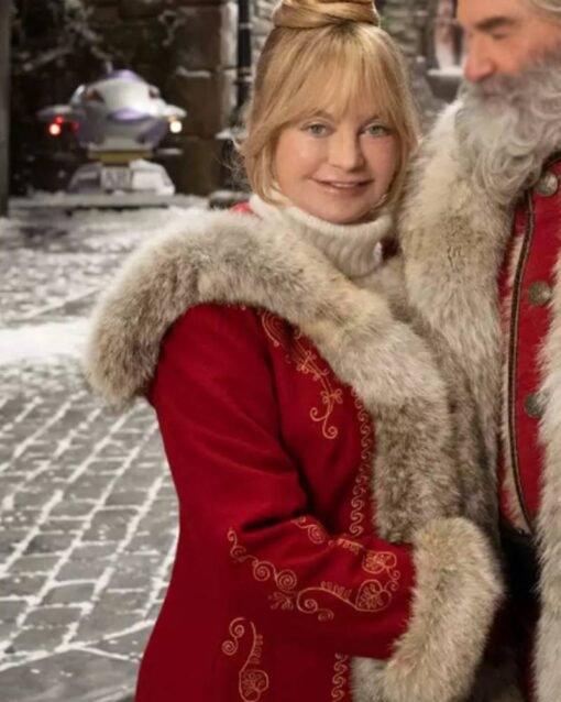 The Christmas Chronicles 2 Goldie Hawn Coat - Image 2