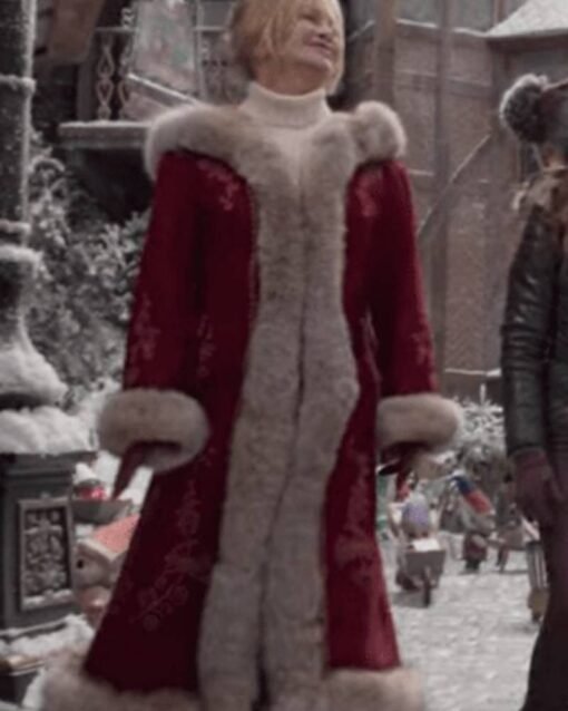 The Christmas Chronicles 2 Goldie Hawn Coat - Image 4