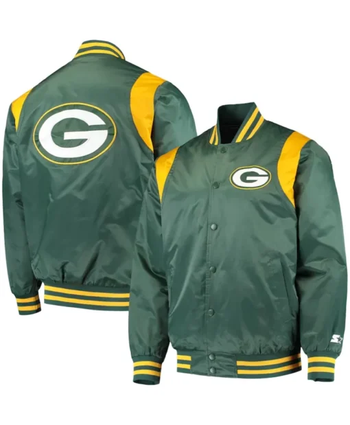 Green Bay Packers Jacket - Image 3