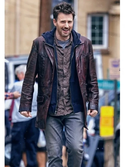 Red One Jack O Malley Leather Jacket - Image 2