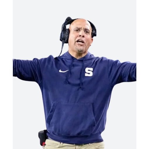 James Franklin Penn State Hoodie - Image 2
