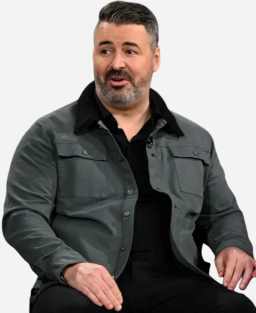 Pete Lee Jimmy Fallon Show Grey Jacket - Image 2
