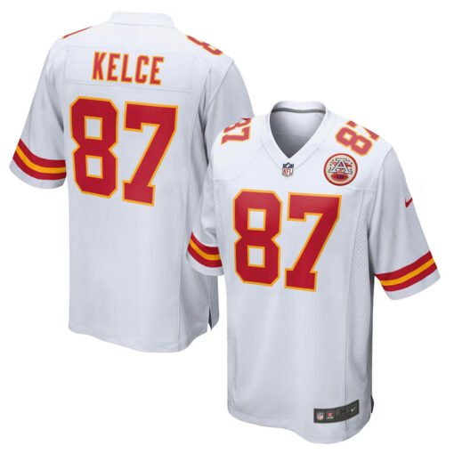 Kansas City Chiefs Nike White Road Game Jersey