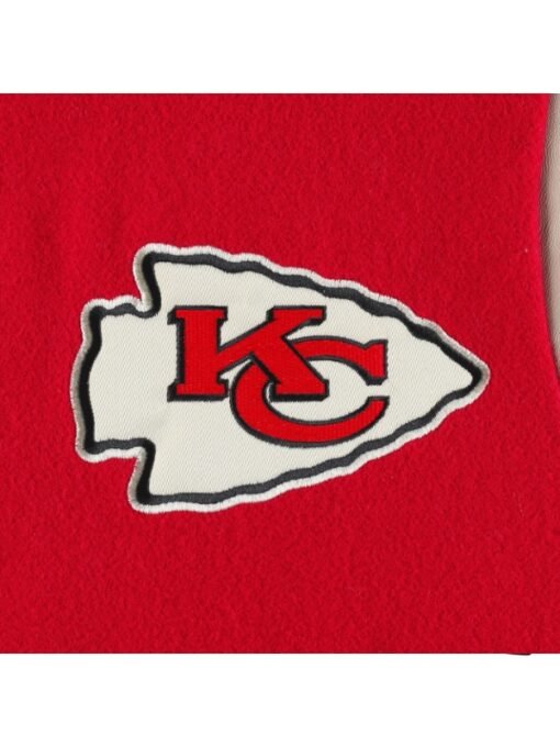 Kansas City Chiefs Tommy Hilfiger Varsity Jacket - Image 3