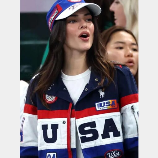 Kendall Jenner USA Team Olympics Jacket