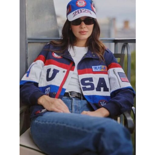 Kendall Jenner USA Team Olympics Jacket - Image 3