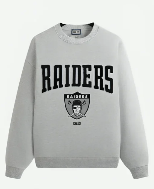Kith NFL 47 Raiders Nelson Crewneck Sweatshirt