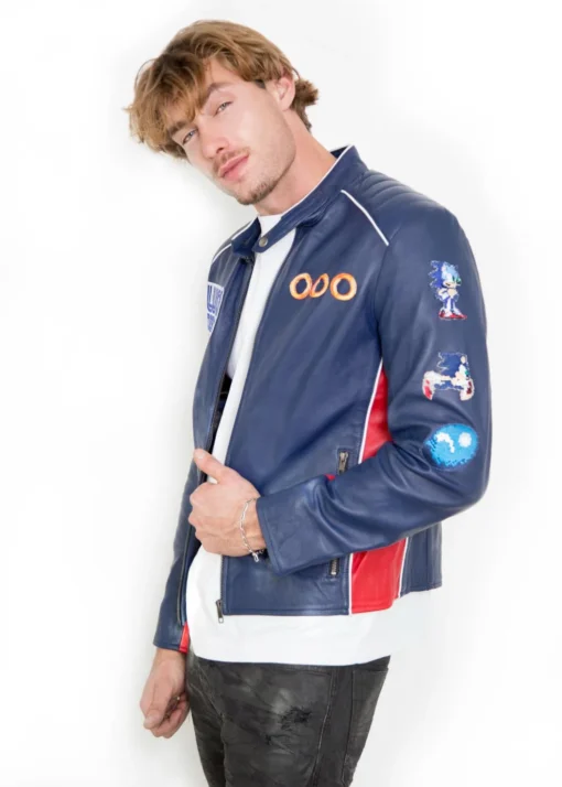 The Hedgehog Bomber Leather Jacket - Image 3