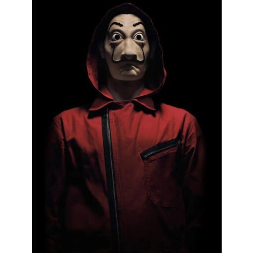 La Casa De Papel Dali Money Heist Red Jumpsuit