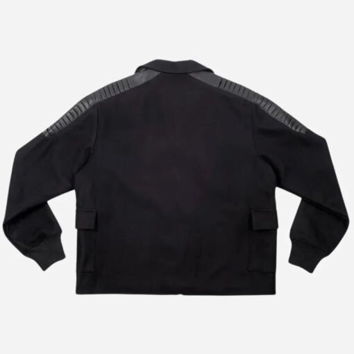 Luc Picard Star Trek Leather Jacket - Image 3