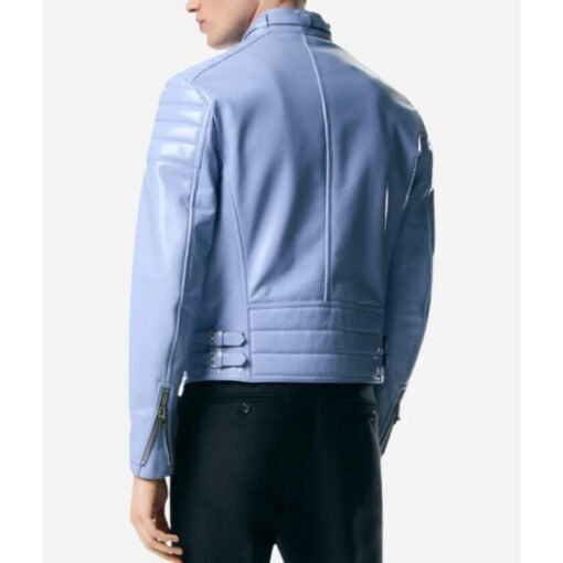 Ludacris iHeartRadio Blue Biker Jacket - Image 4