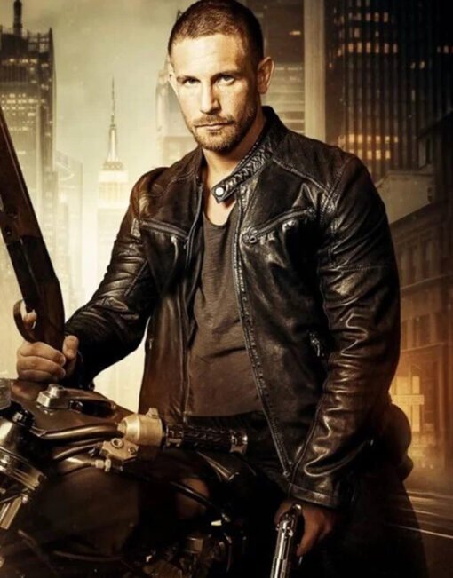 Adam Woodward Man with No Past Black Jacket