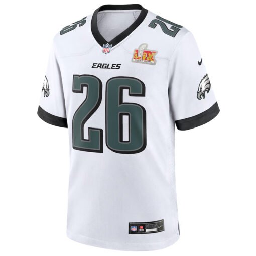 Men's Nike Saquon Barkley Eagles Super Bowl LIX Jersey - Image 5