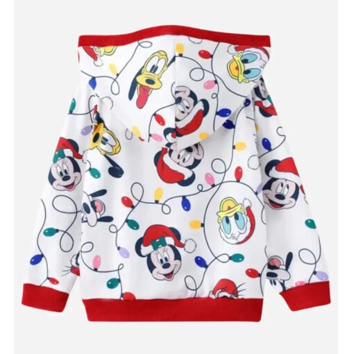 Mickey Mouse Christmas Pullover Hoodie - Image 2