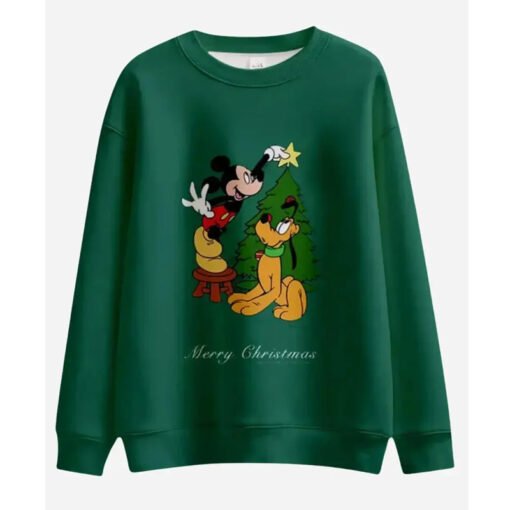 Mickey Mouse & Friends Christmas Sweatshirt - Image 3