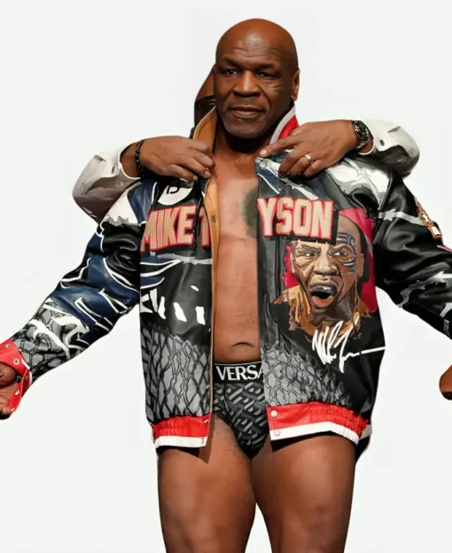 Jake Paul vs Mike Tyson Iron Mike Jacket - Image 2