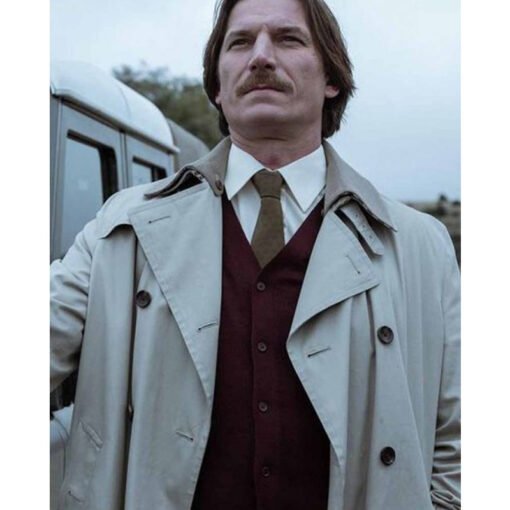 Money Heist Marsella Peros Trench Coat - Image 3