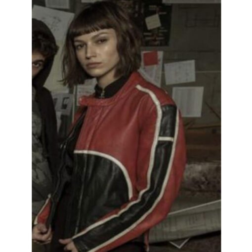 Tokyo Money Heist Leather Jacket - Image 4