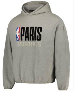 NBA Paris x Essentials Grey Hoodie