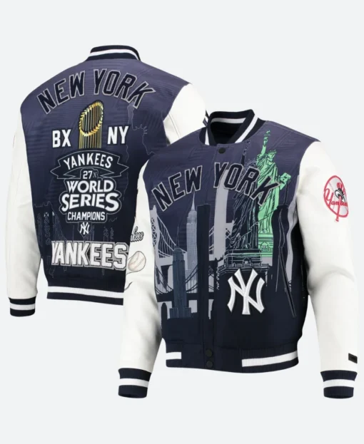New York Yankees World Series Championship Jacket - Image 3