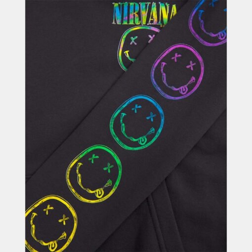 Nirvana Graphic Popover Hoodie - Image 2
