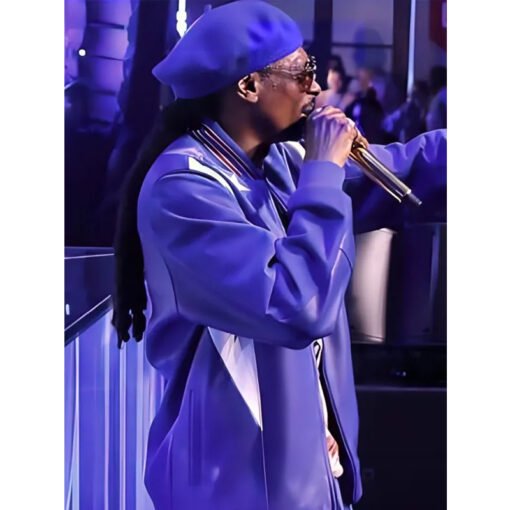Olympics Snoop Dogg Purple Jacket - Image 2