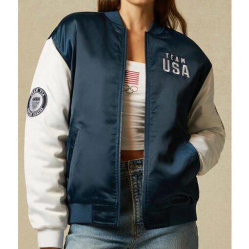 Olympics Team USA Varsity Jacket - Image 2