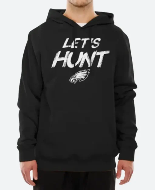 Let’s Hunt Philadelphia Eagles Black Hoodie