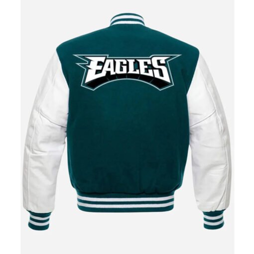 Philadelphia Eagles Letterman Varsity Jacket - Image 2