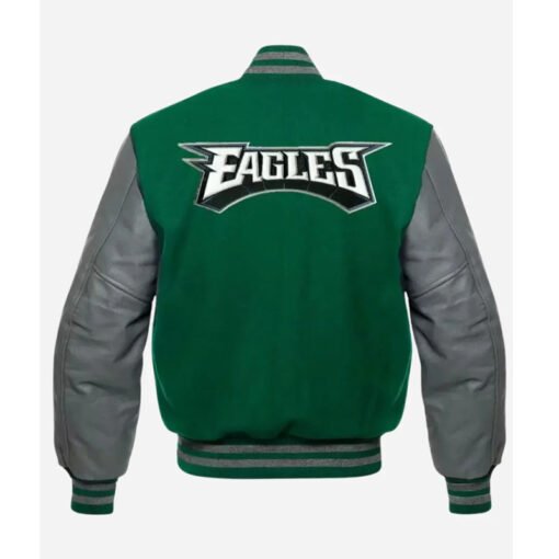 Philadelphia Eagles Letterman Varsity Jacket - Image 4