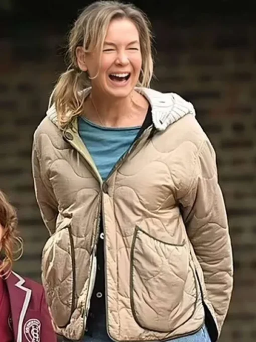 Renée Zellweger Bridget Jones Mad About the Boy Hooded Jacket