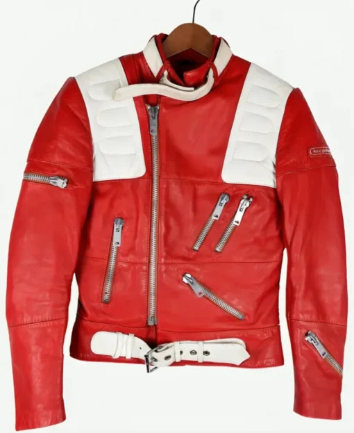 Kristen Stewart Charlie’s Angels Red Leather Jacket - Image 2